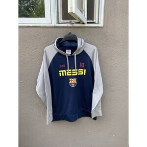 Fc Barcelona Leonel Messi Hoodie Size XL